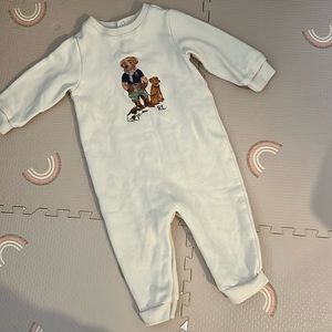 Ralph Lauren fleece jumper 9m